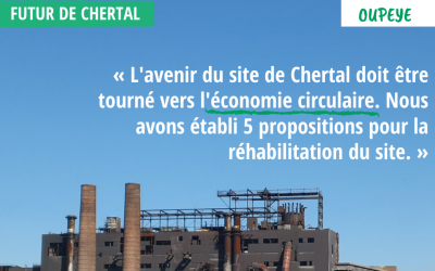 Olivier Bierin présente la vision écologiste de la reconversion de Chertal