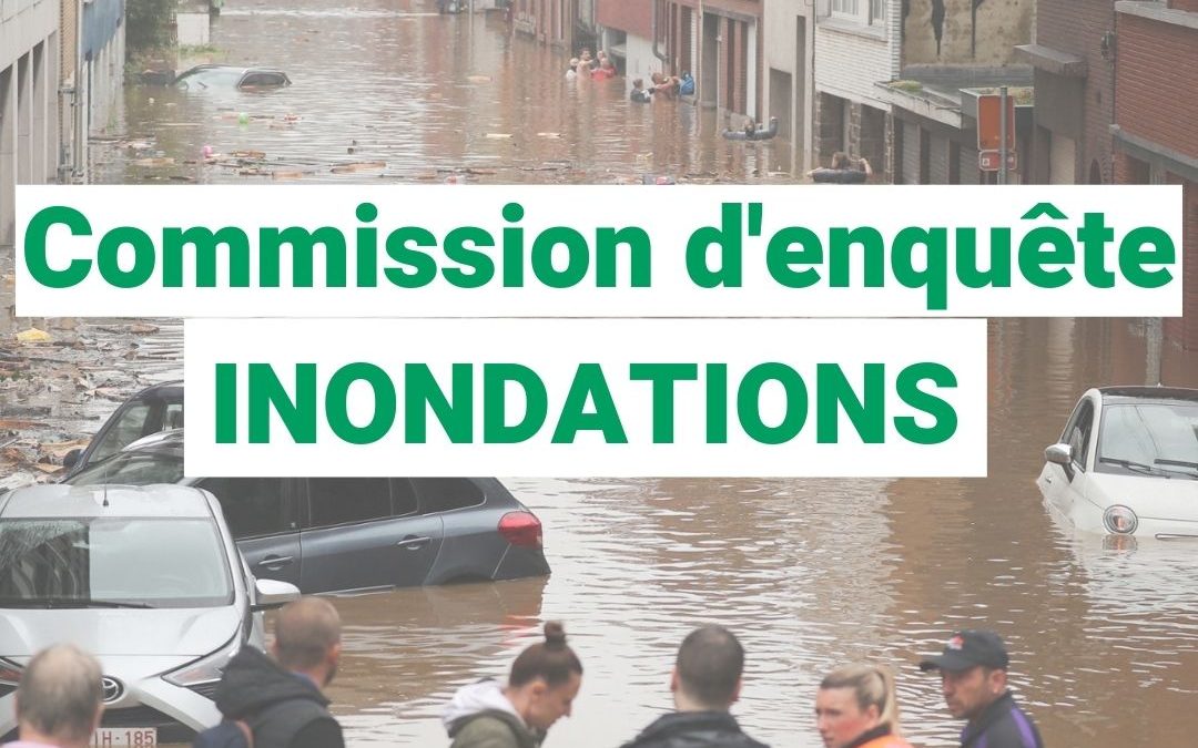 Inondations : Olivier Bierin et Veronica Cremasco siégeront au sein de la commission d’enquête au Parlement Wallon