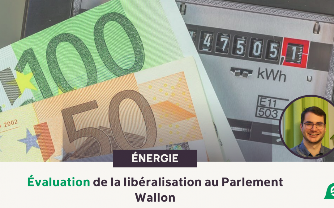 Augmentation des prix de l’énergie – Ecolo propose d’évaluer la libéralisation du secteur