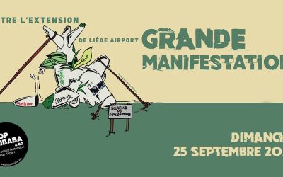Grande manifestation contre l’extension de Liège Airport – Mobilisons-nous !